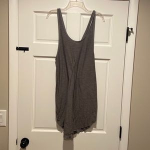 Gray beach cover up